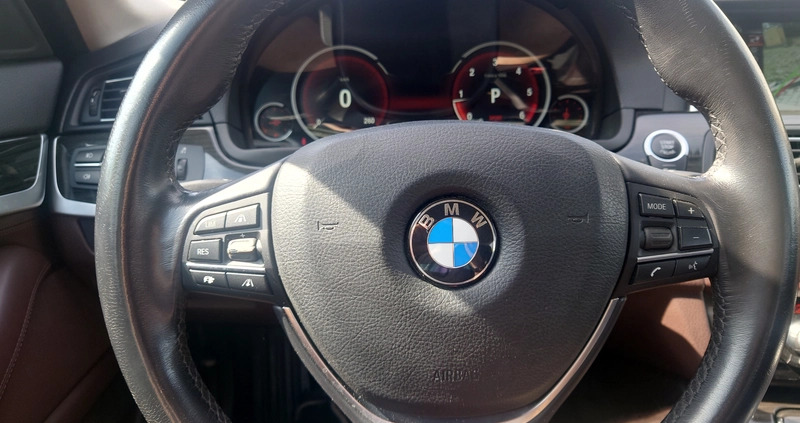 BMW Seria 5 cena 69999 przebieg: 169900, rok produkcji 2016 z Człopa małe 781
